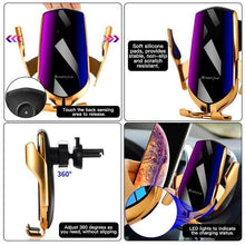 Load image into Gallery viewer, Wireless Charger Car Mount, Automatic Clamping, 10W / 7.5W Fast Charging