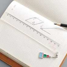 Load image into Gallery viewer, 5 cm transparent plastic ruler kawaii