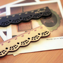 Load image into Gallery viewer, Retro creative fashion wooden ruler