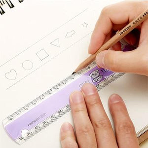 30CM cute color folding multi-function ruler