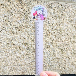 Creative fashion cute acrylic ruler