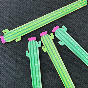 Creative cute cartoon cactus ruler